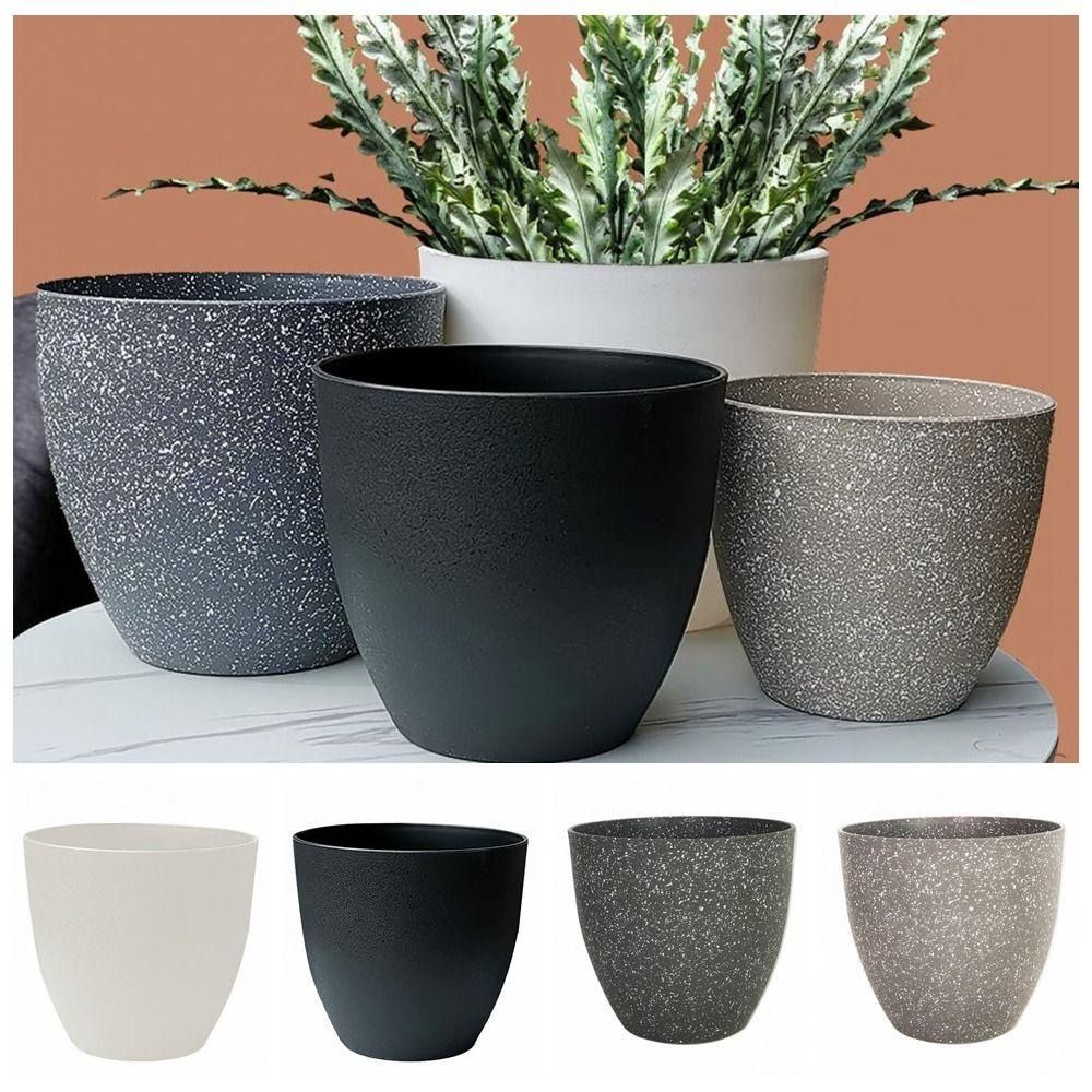 Bonsai Rock Garden - Creative Plastic Bonsai Flowerpot Large-capacity Imitation