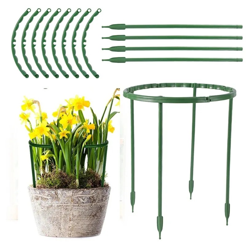 4PCS Plastic Plant Support Pil - Bonsai Garden Stand review and price