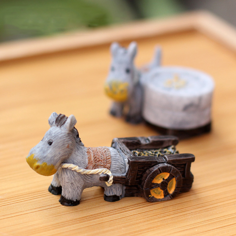 Animal Figurines Mini Donkey P - Japan Bonsai Garden review and price