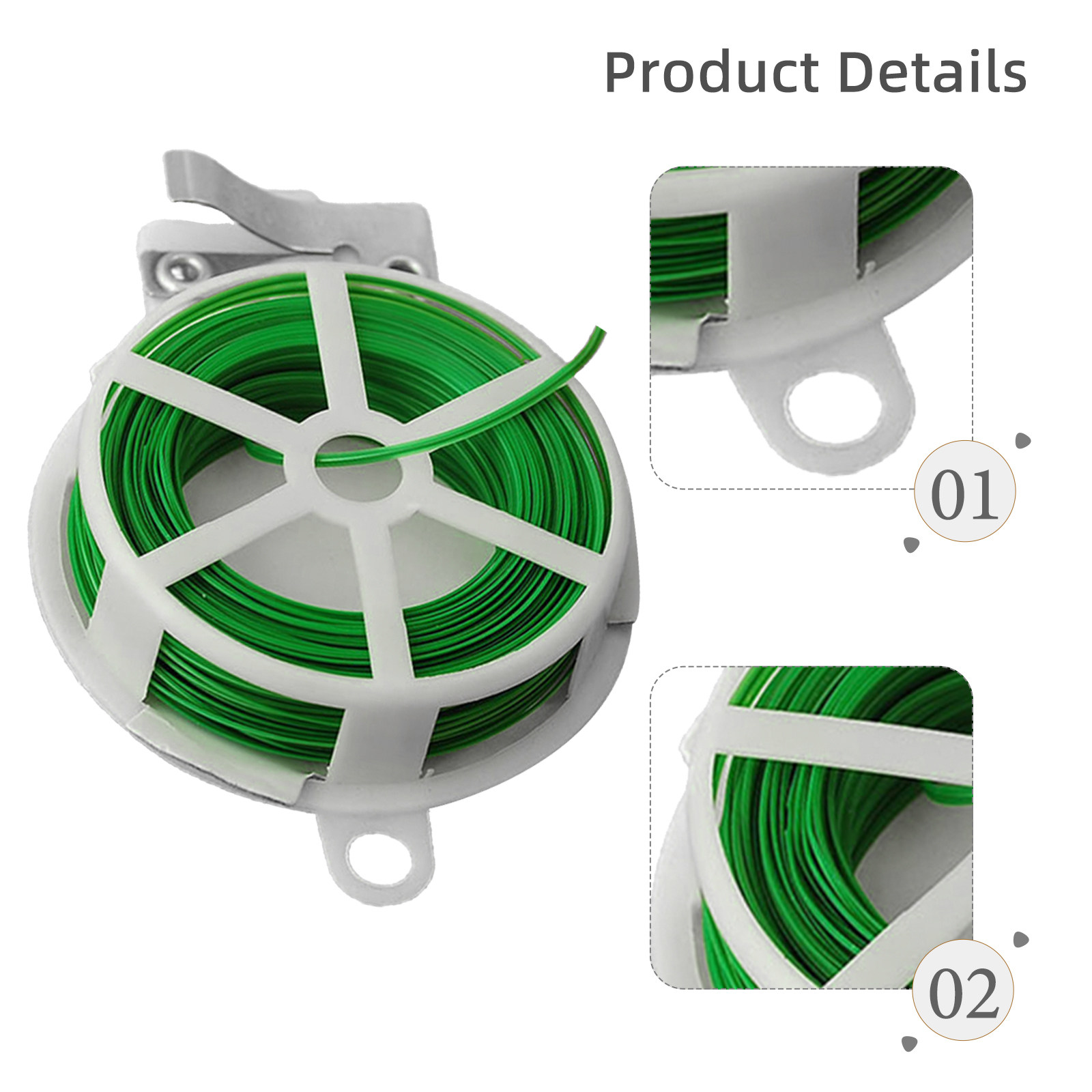 1Pcs Garden Tie Wire Cable Gre - Us Bonsai Garden review and price