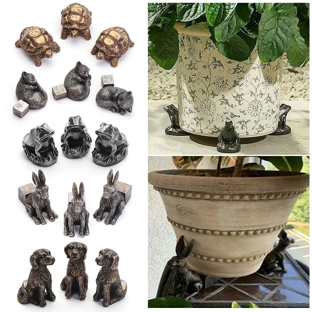 3Pcs Garden Decor Animal Resin - Bonsai Garden Stand review and price