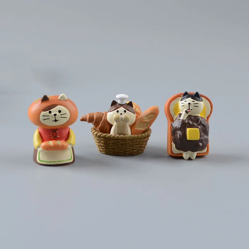 Zakka Style Cartoon Cat Bread  - Japan Bonsai Garden review and price