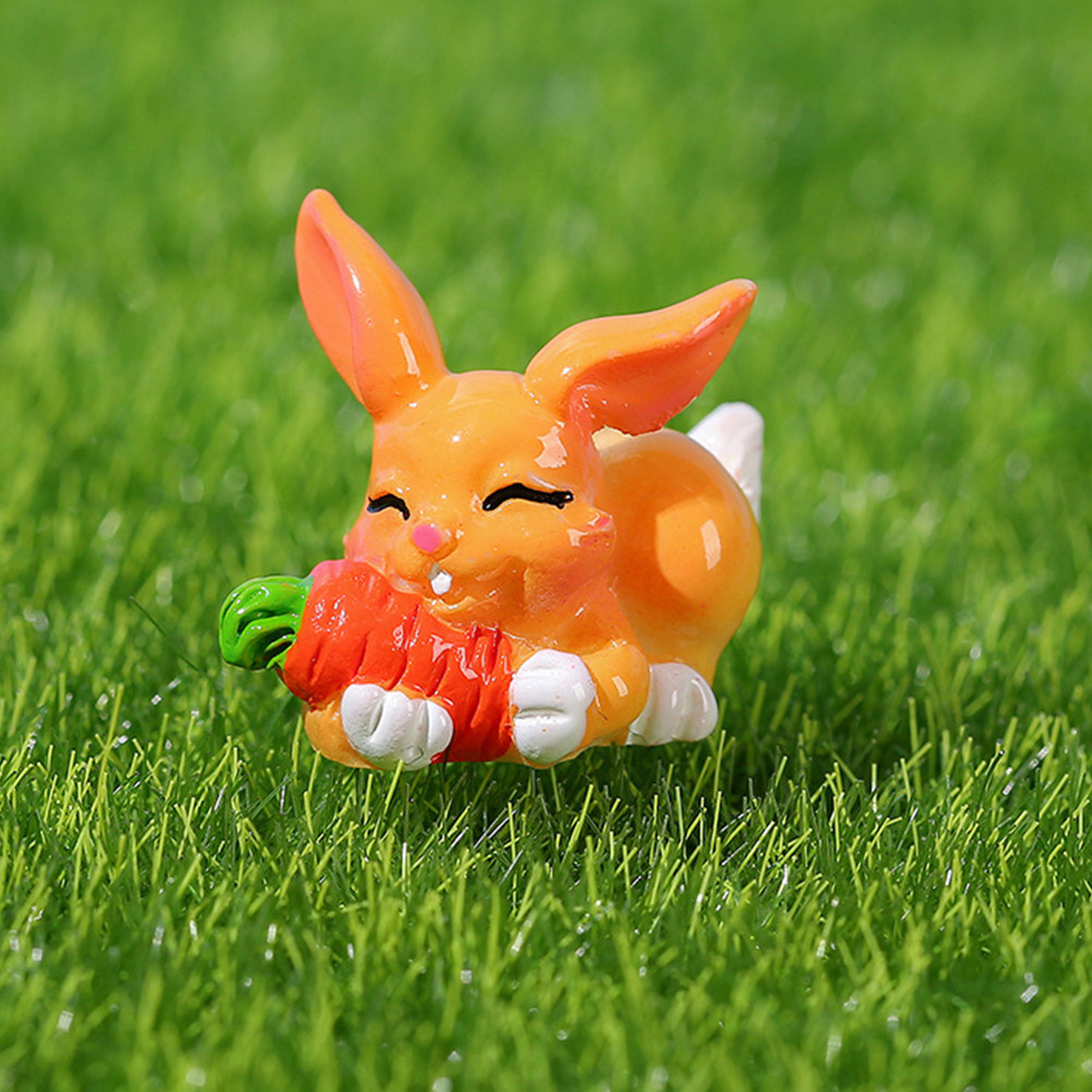13Pcs Resin Easter Bunny Lands - Bonsai Garden Festival review and price