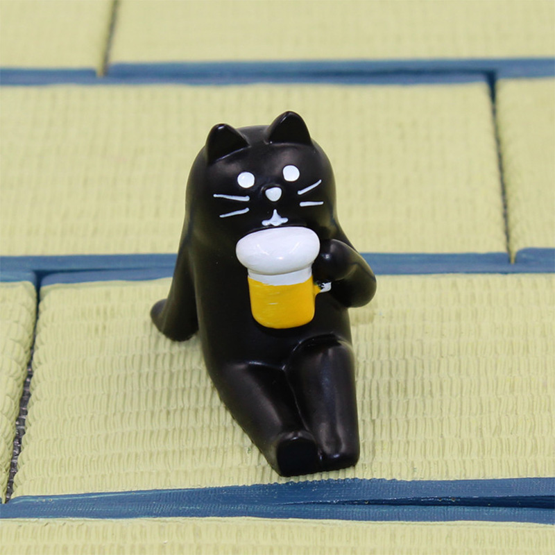 Decole Black Cat Bear Hedgehog - Japan Bonsai Garden review and price