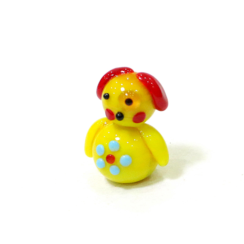 Cute Handmade Mini Glass Dog F - Japan Bonsai Garden review and price