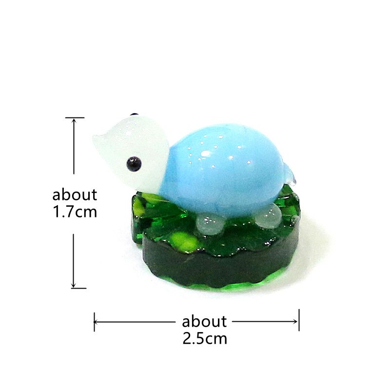 2pcs Colorful Mini Turtle Stat - Japan Bonsai Garden review and price