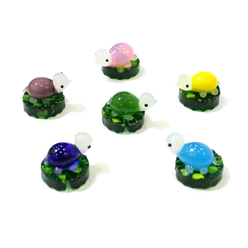 2pcs Colorful Mini Turtle Stat - Japan Bonsai Garden review and price